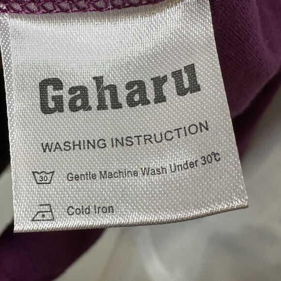 Gaharu Top Women’s XXL Floral Print Cute Long SL Button Cowl Neck Casual Tunic - Picture 10 of 12